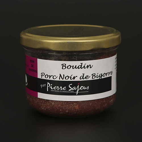 Boudin de Porc Noir de Bigorre en verrine de 90g