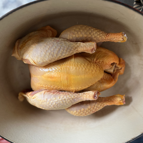 Le poulet à 4 pattes - Poulet - Viande de producteurs - Sélection JANVIER