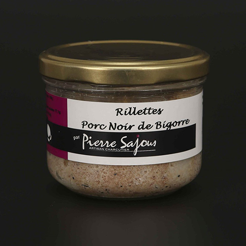 Rillette de Porc Noir de Bigorre en verrine de 90g