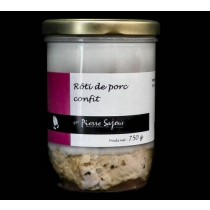 Rôti de porc confit – Verrine de 750g