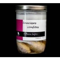 Saucisses confites en verrine de 750g
