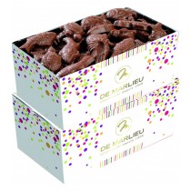 Friture de Pâques  - Mélange chocolat noir et chocolat au lait - 2 ballotins de 250 g