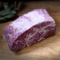 Roti de Cochon de race Duroc dans l'echine - 1 kg