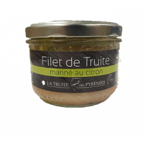 Filet de truite mariné au citron - Verrine de 200g