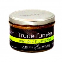 Filet de truite mariné à l'huile d'olive - Verrine de 200g