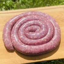 La Saucisse de Toulouse fraîche nature de Duroc - 1 mètre