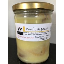 Noire d'Astarac Bigorre - Confit de poulet de 750g