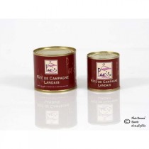 Paté de campagne landais au foie gras - Conserve de 100g