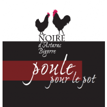 Noire d'Astarac Bigorre - Colis de 4 Poules pour le pot 