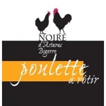 Noire d'Astarac Bigorre - Poulette à rotir