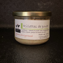 Noire d'Astarac Bigorre - Rillettes de poulet de 90g