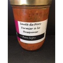 Emincé de porc à la basquaise verrine de 750g