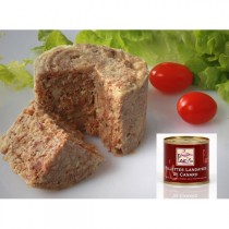 Rillettes landaises de canard au foie gras - Conserve de 100g