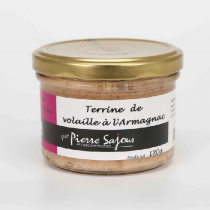 Terrine de volaille à l'armagnac en verrine de 180g