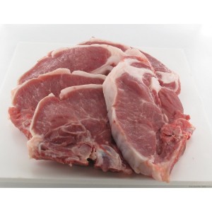 4 CÔTES de cochon femier du Sud-Ouest (1 kg)