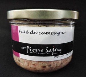 Sajous - Paté de campagne - Verrine de 180g