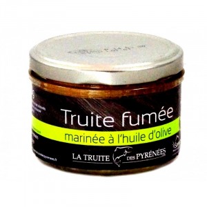 Filet de truite mariné à l'huile d'olive - Verrine de 200g