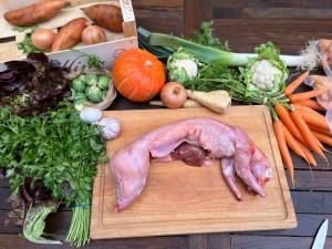 Lapin des Landes entier - 1.5 kg