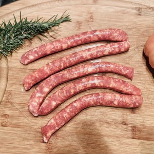 5 KG  de Saucisses fines fraîche nature de Duroc (Chipo) 