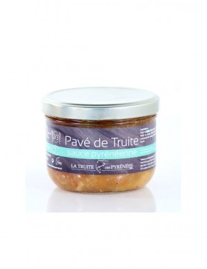 Pavé de truite à la sauce pyrénéenne - Verrine de 380g